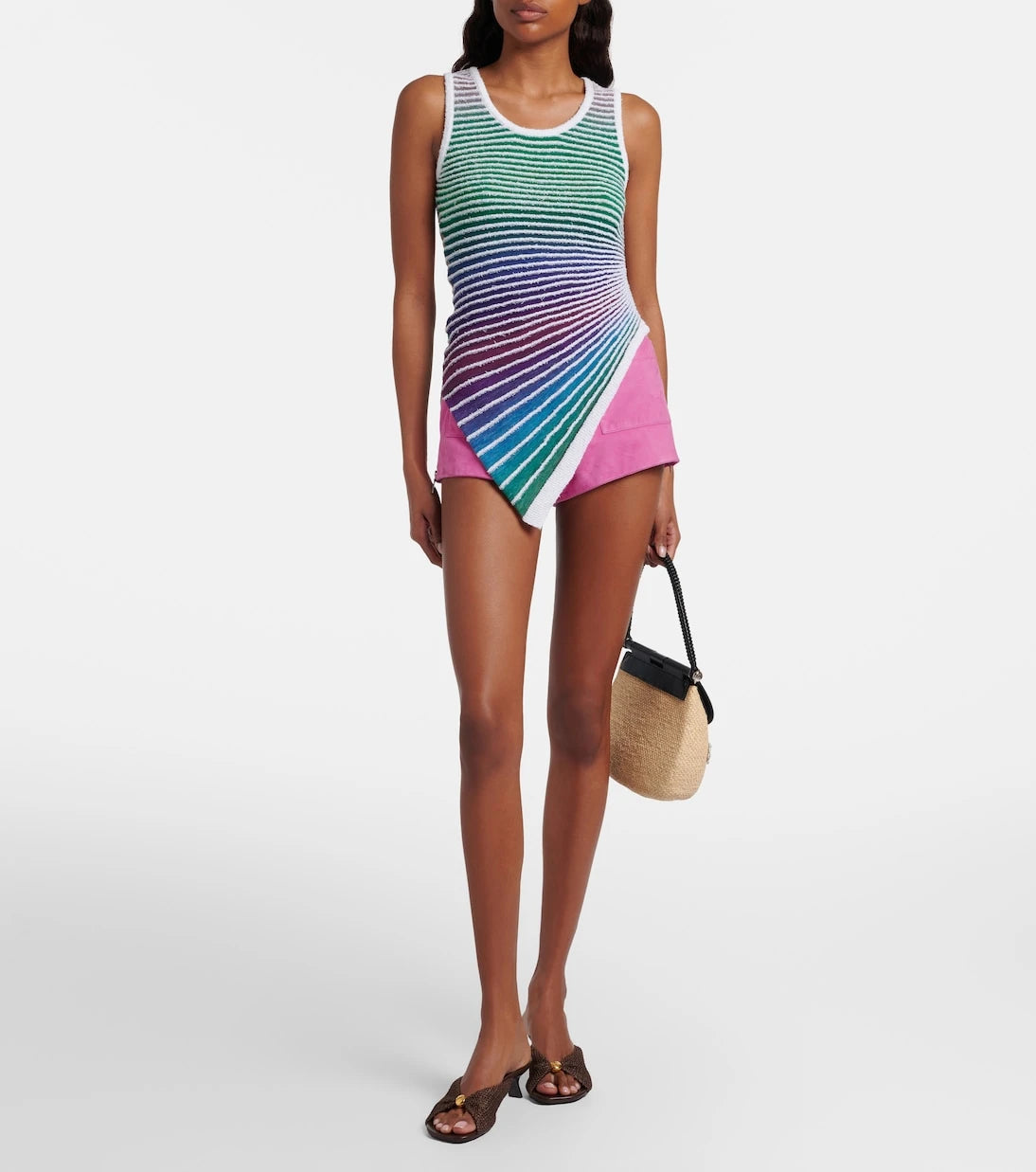 Loewe - Paula's Ibiza cotton-blend tank top