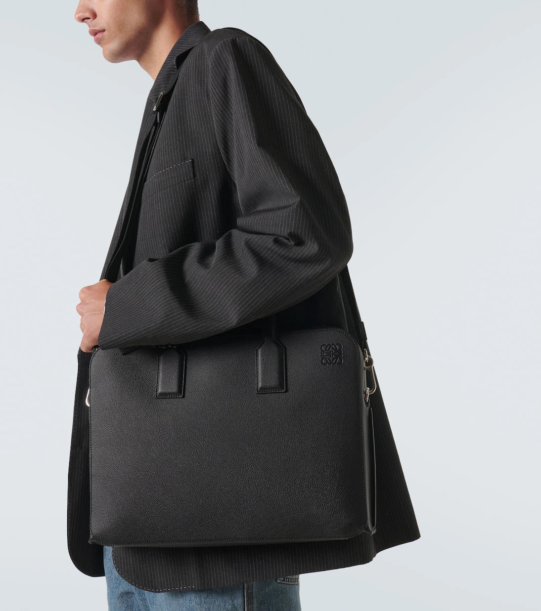 Loewe - Goya leather briefcase
