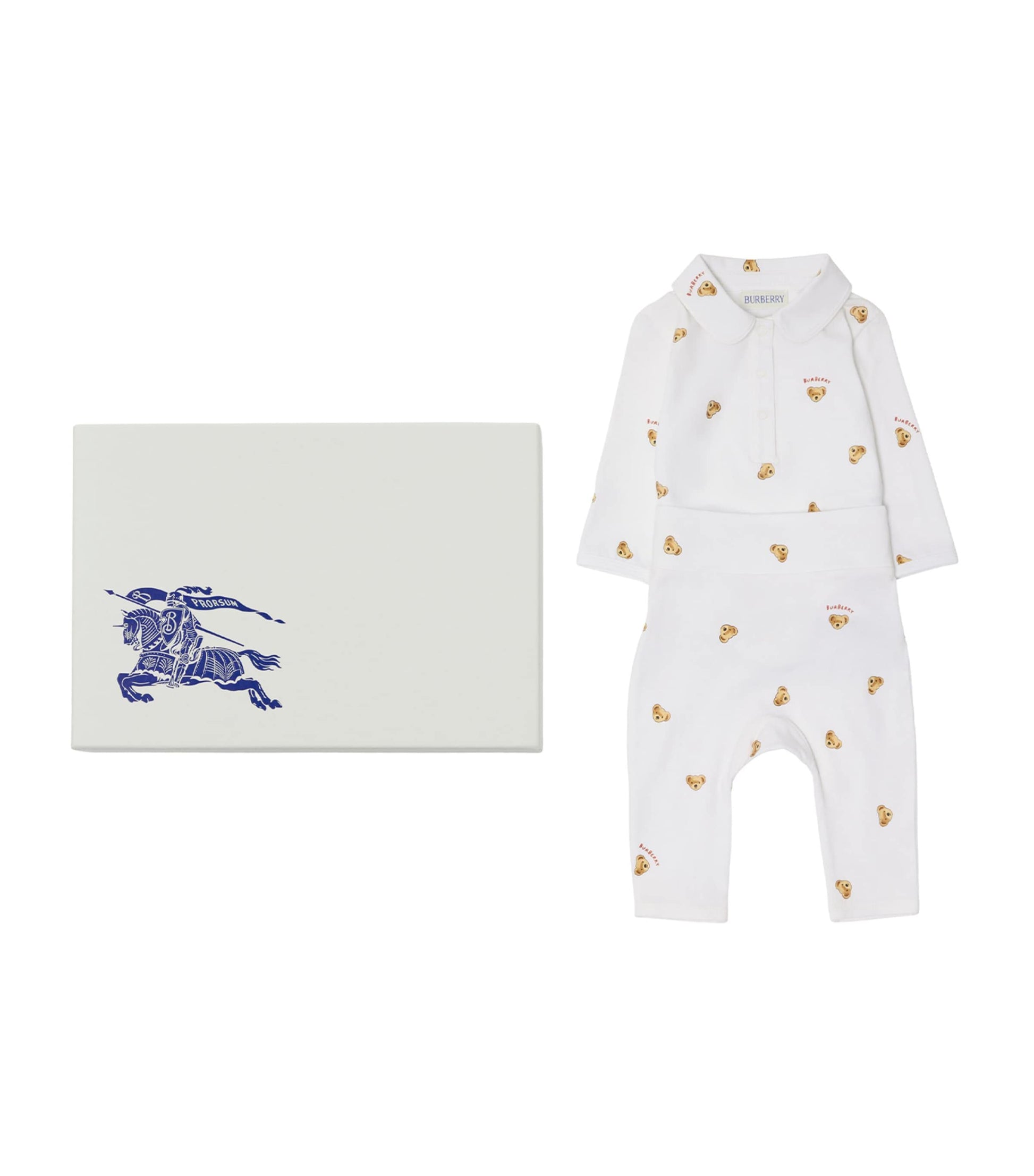 Burberry Kids Stretch-Cotton Bodysuit and Leggings Gift Set (1-18 Months)