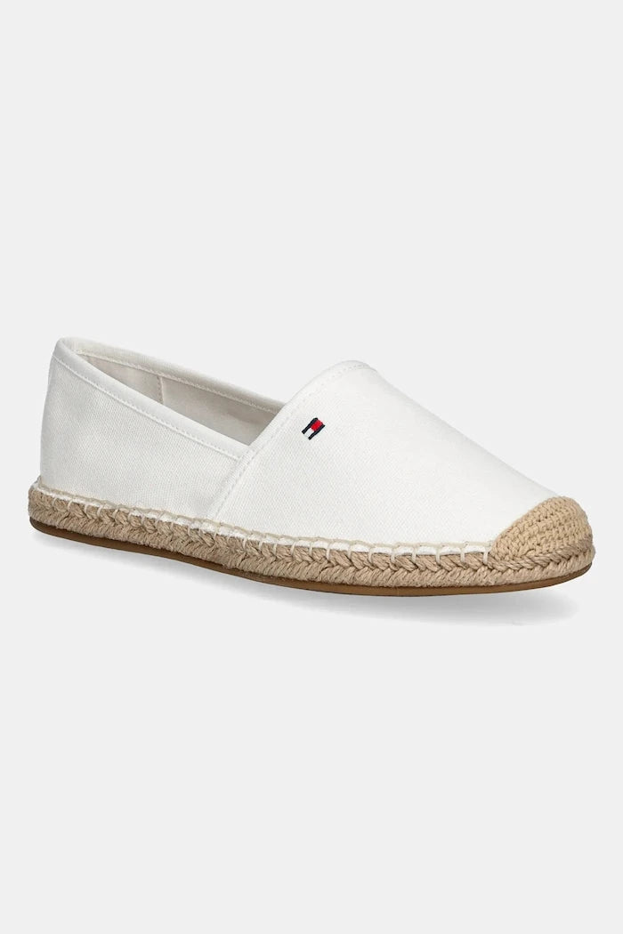 Tommy Hilfiger Kadın Espadril FLAG CANVAS ESPADRILLE