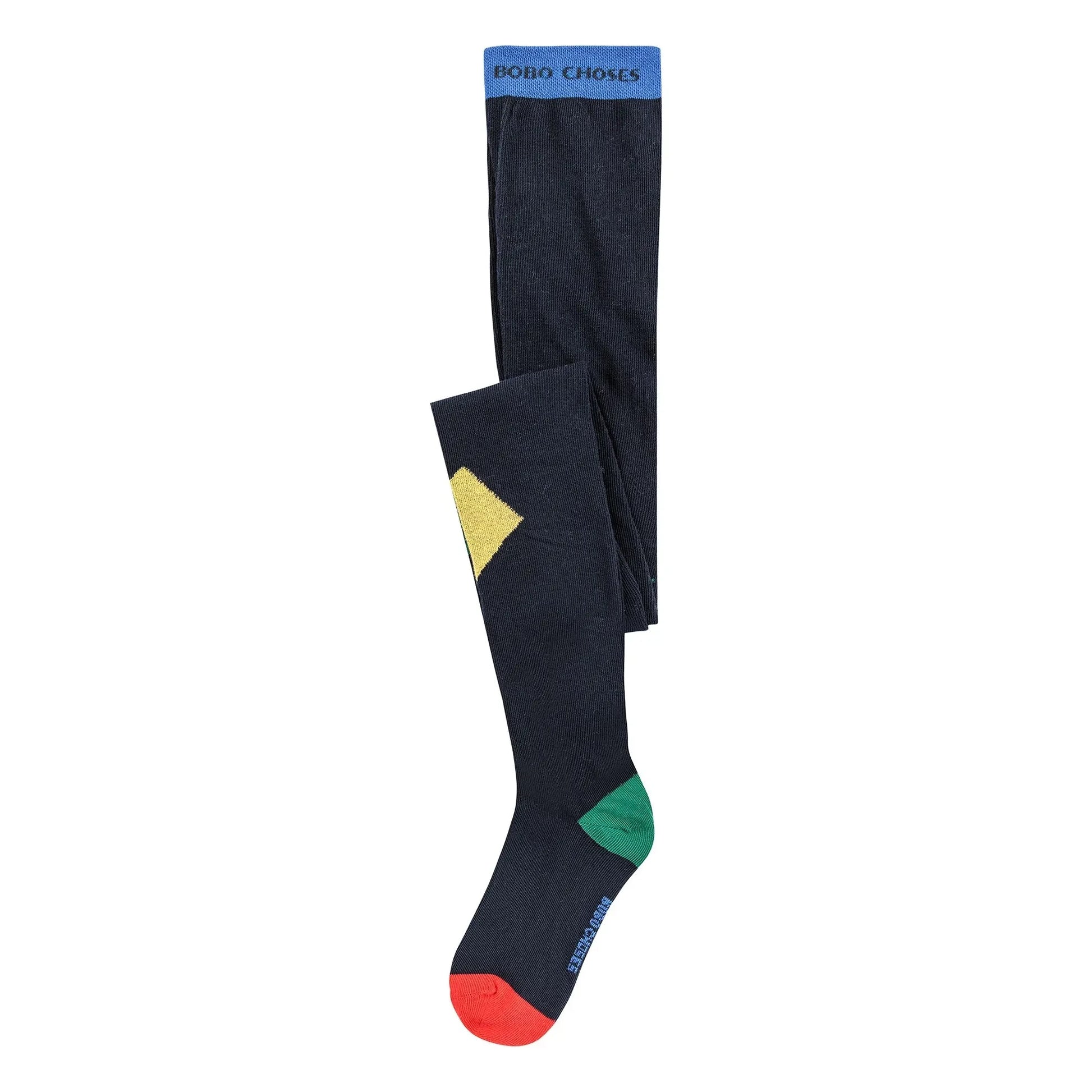 Bobo Choses - Organic cotton Jocker tights | Midnight blue