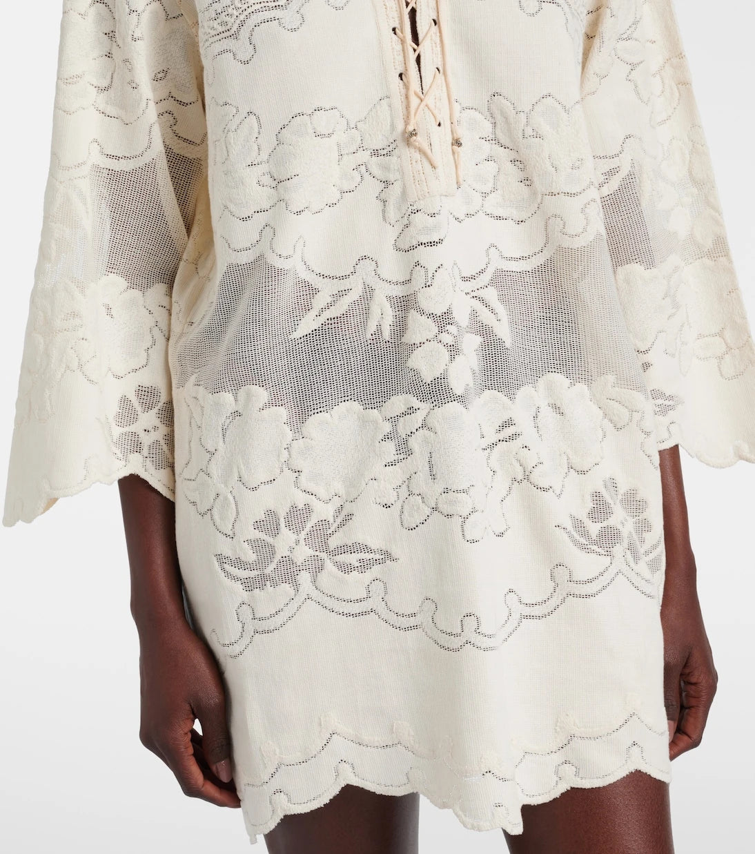 Isabel Marant - Solara embroidered cotton-blend minidress