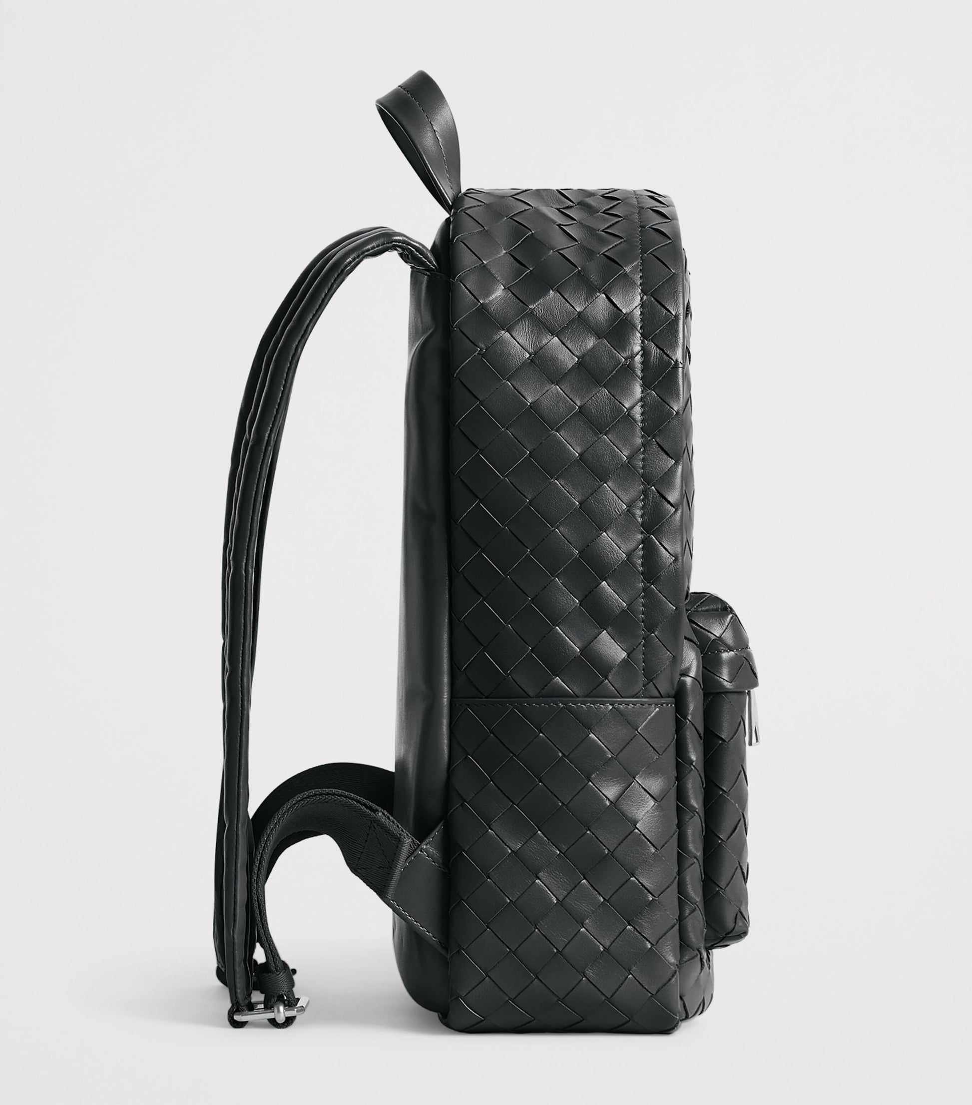 Small Intrecciato Leather Backpack