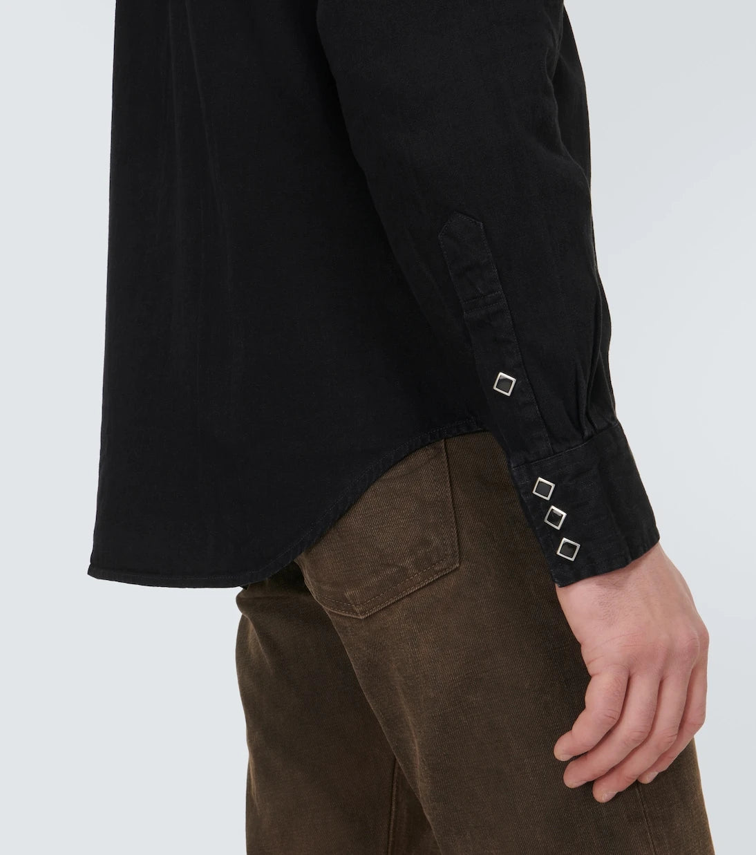 RRL - قميص جينز سو توث ويست