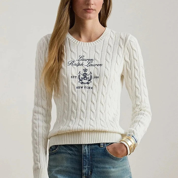Памучен пуловер Lauren Ralph Lauren