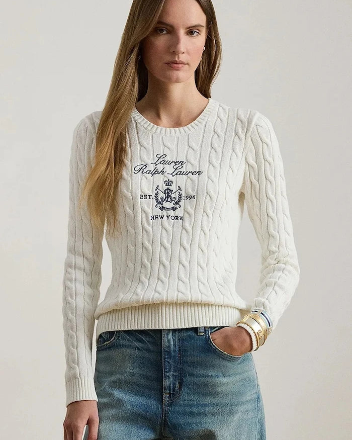 Pamuklu kazak Lauren Ralph Lauren