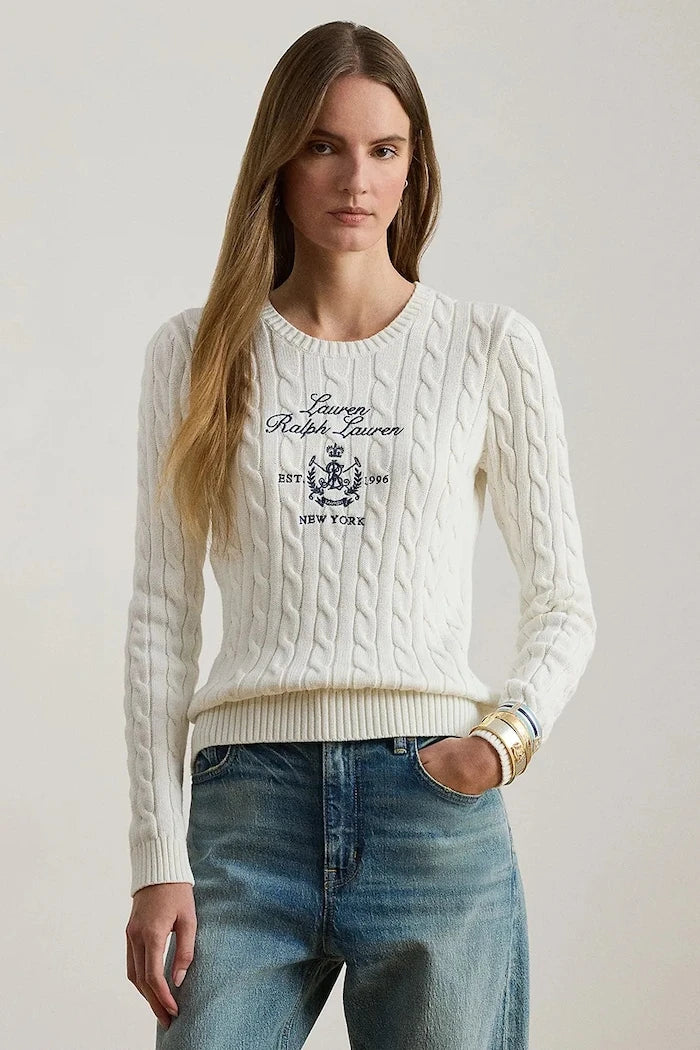 Памучен пуловер Lauren Ralph Lauren