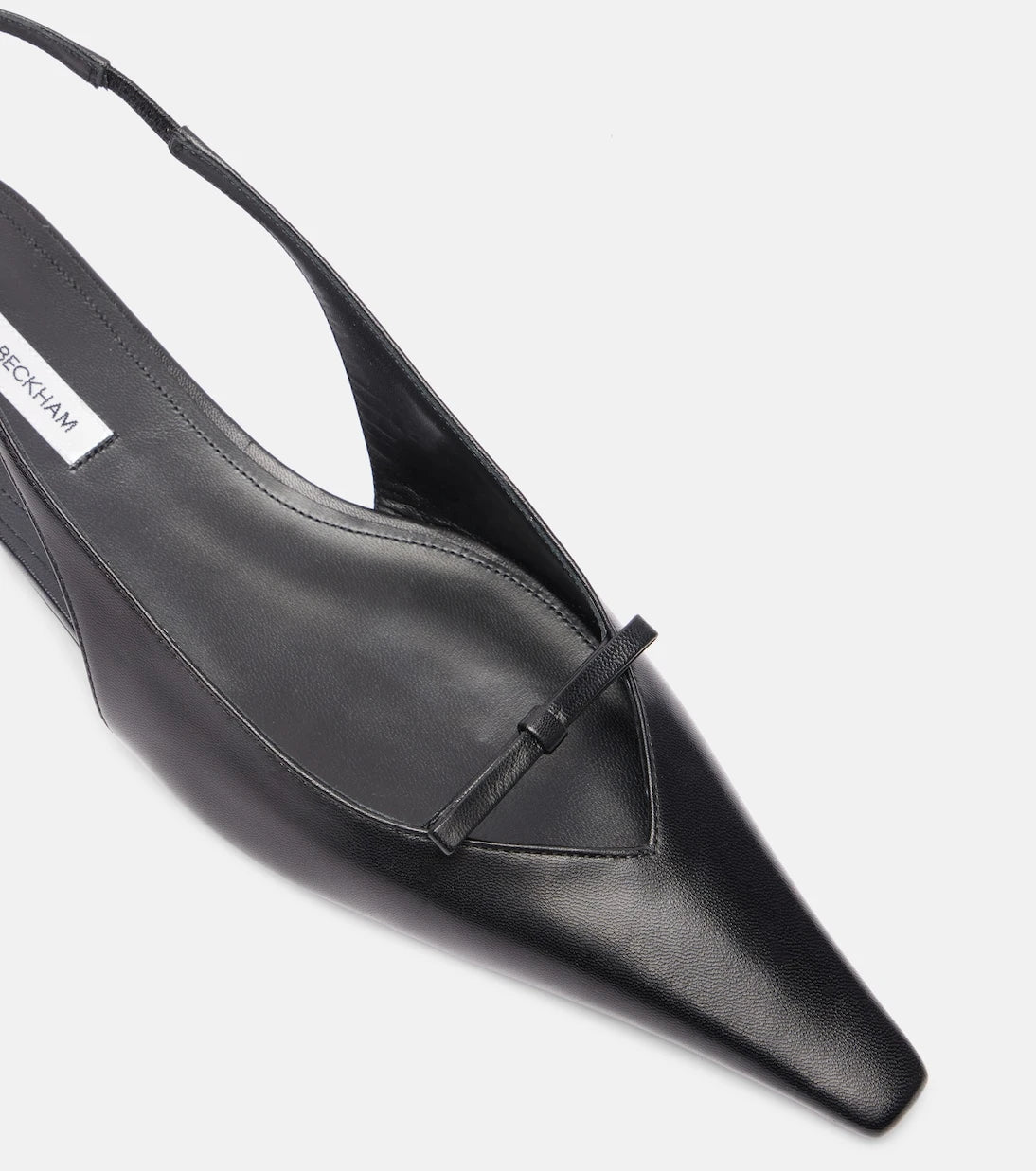 Victoria Beckham - Leather slingback flats