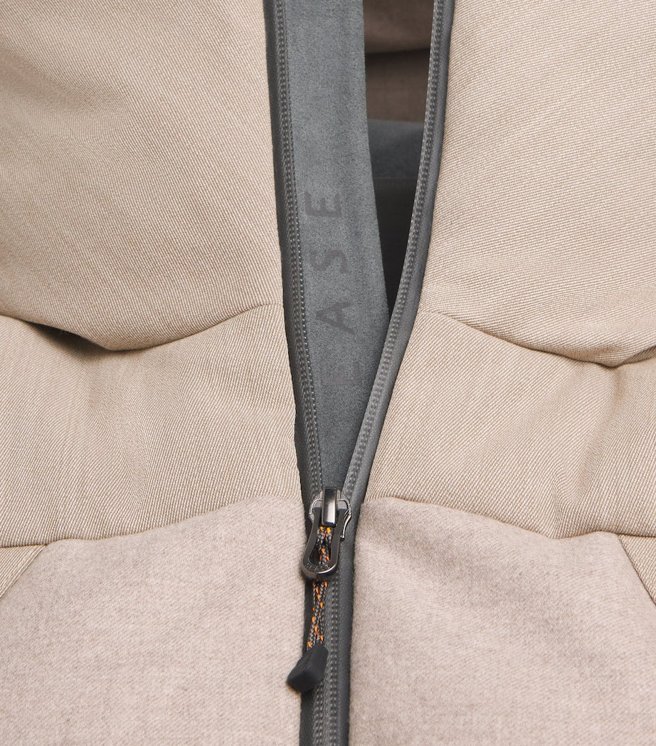 Sease Beige Wool Down Nordend Ski Jacket