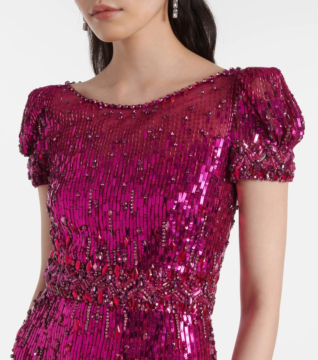 Jenny Packham - Sungem embellished gown