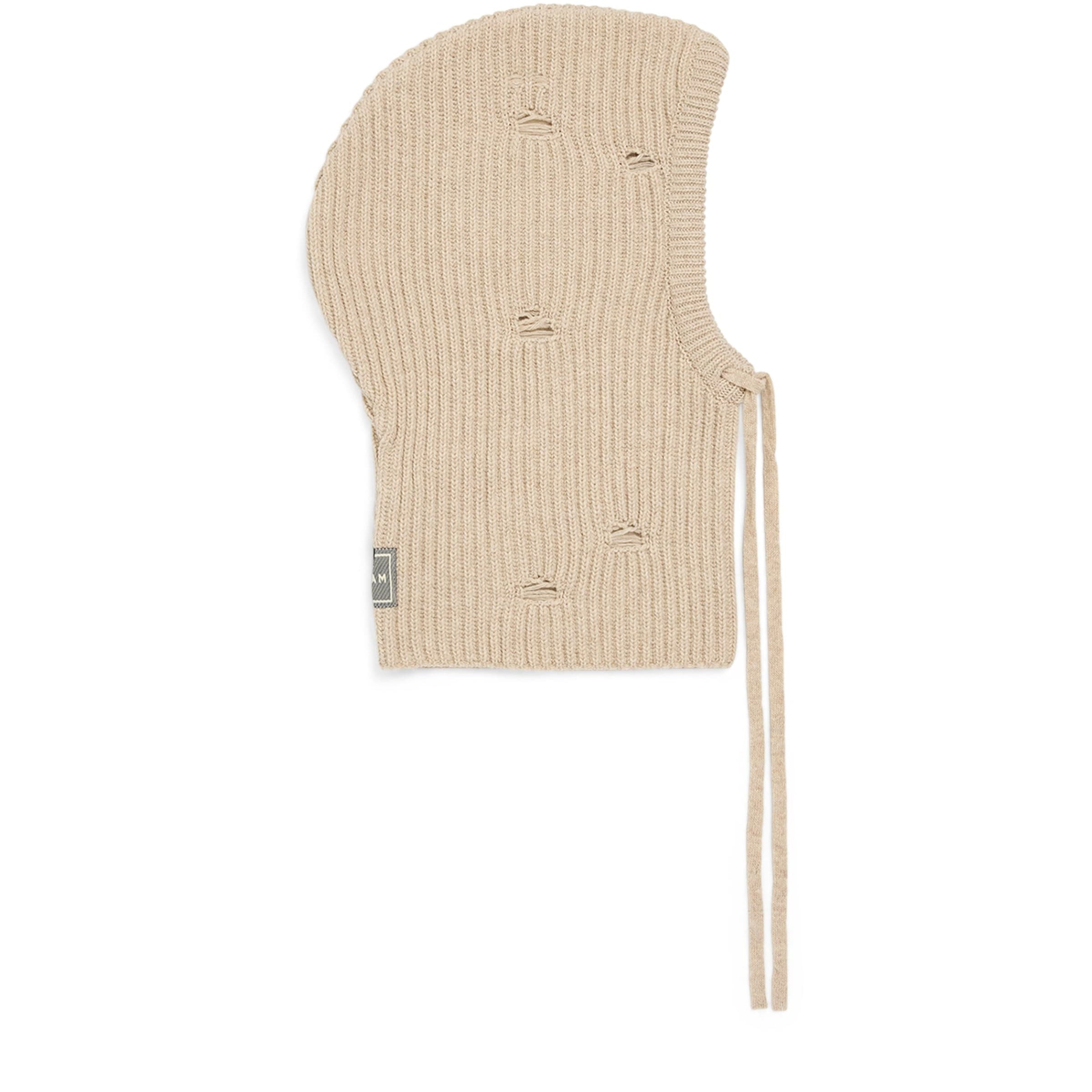 MM6 Maison Margiela Wool-Blend Distressed Balaclava