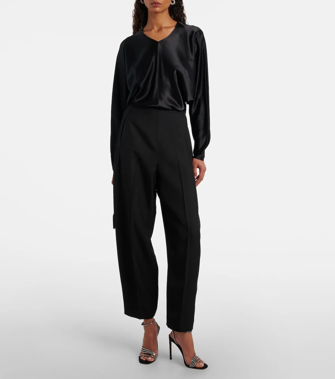 Fforme - Yvette barrel-leg pants