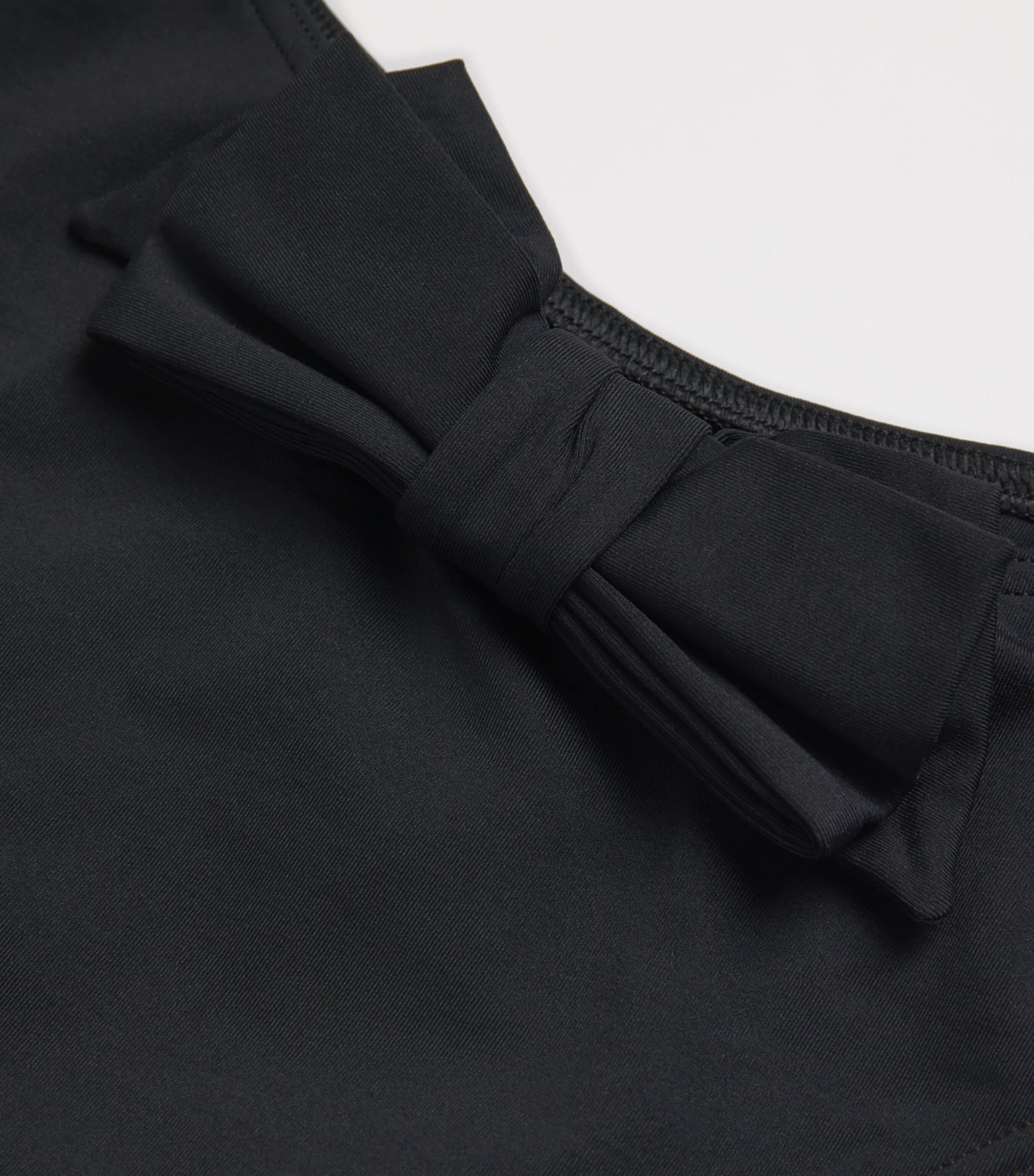 Eres Black Bow-Detail Bikini Bottoms