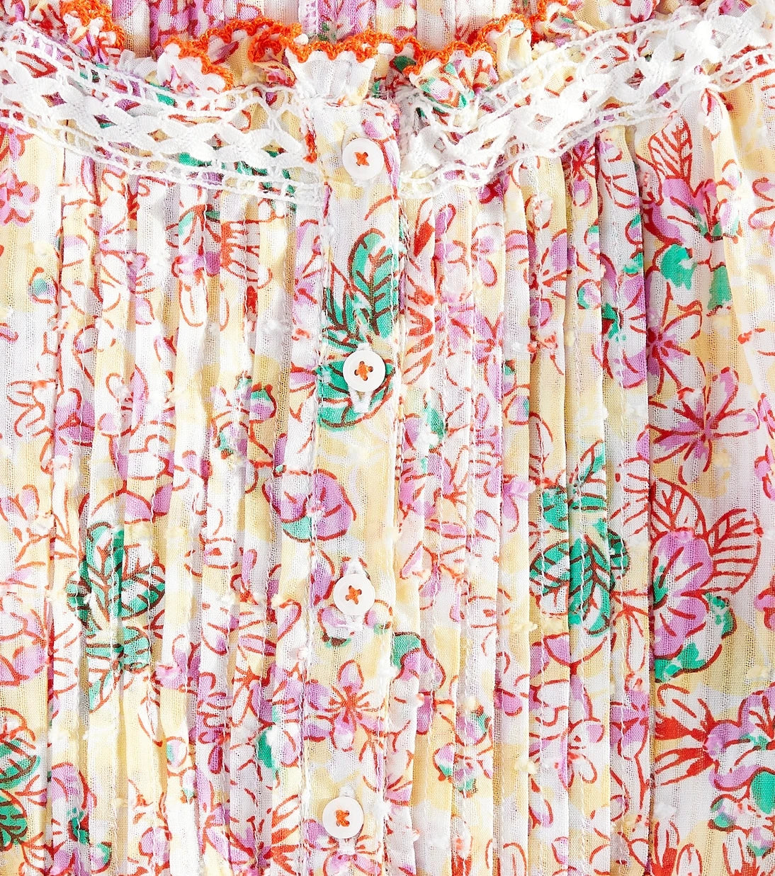 Poupette St Barth Kids - Alba floral shirt