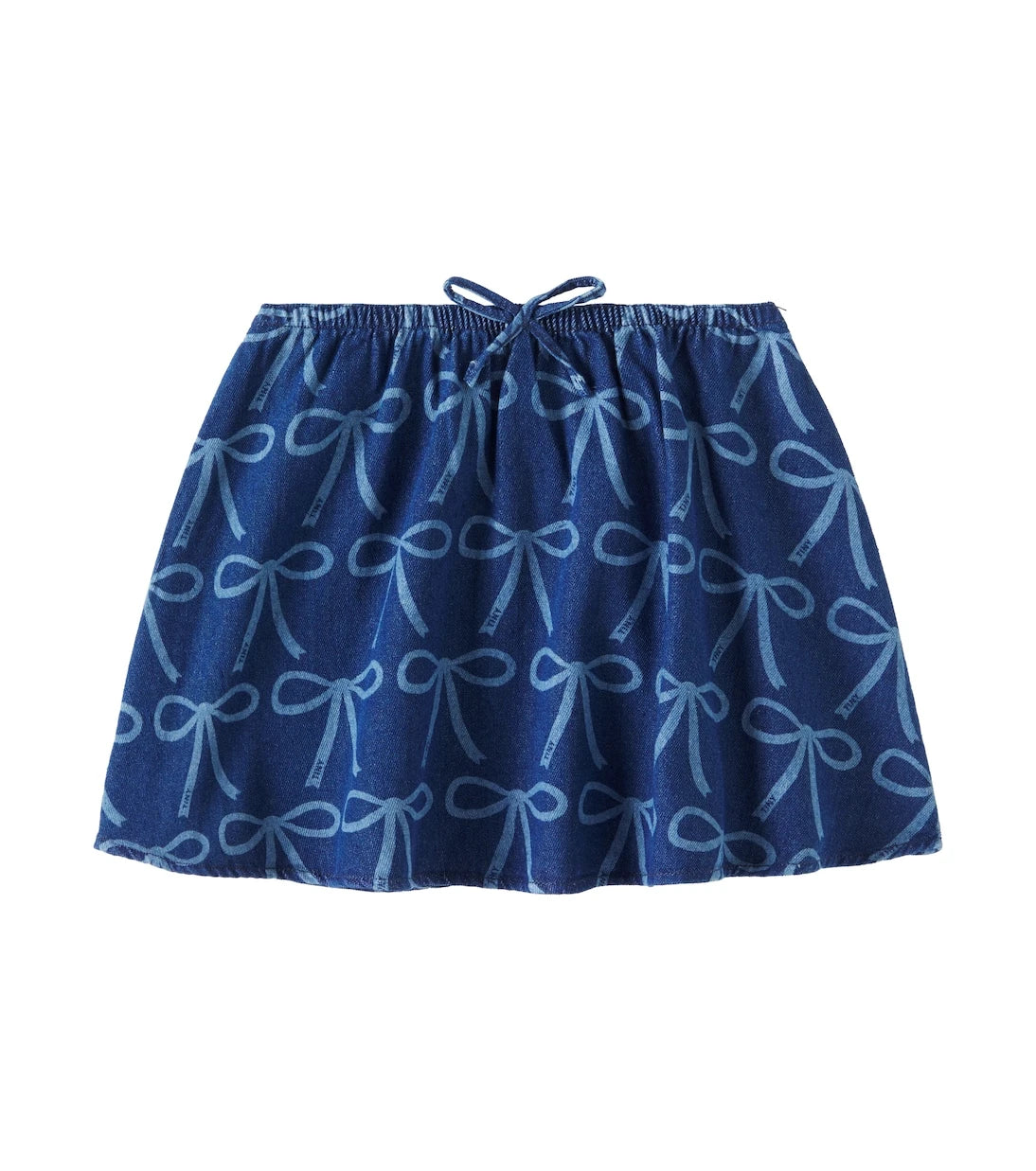 Tinycottons - Bows denim skirt