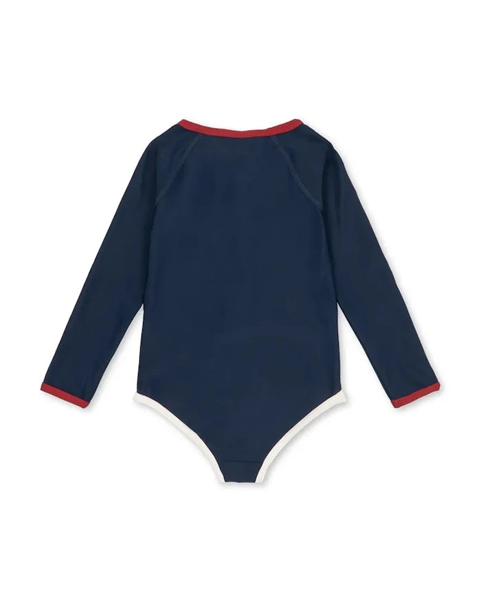 Konges Sløjd LAGUNA LS SWIMSUIT GRS Çocuk Tek Parça Mayo