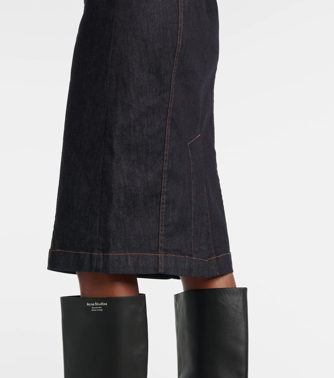 Acne Studios - Denka denim midi dress