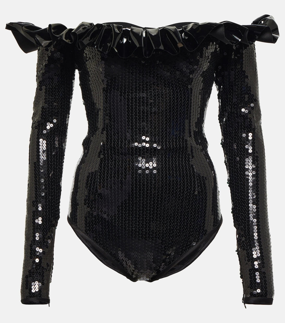 Alessandra Rich - Sequined bodysuit
