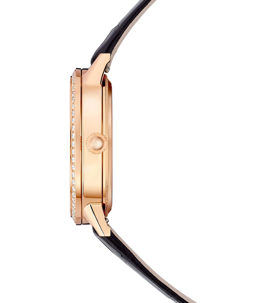 Small Pink Gold and Diamond Rendez-Vous Night & Day Watch 29mm