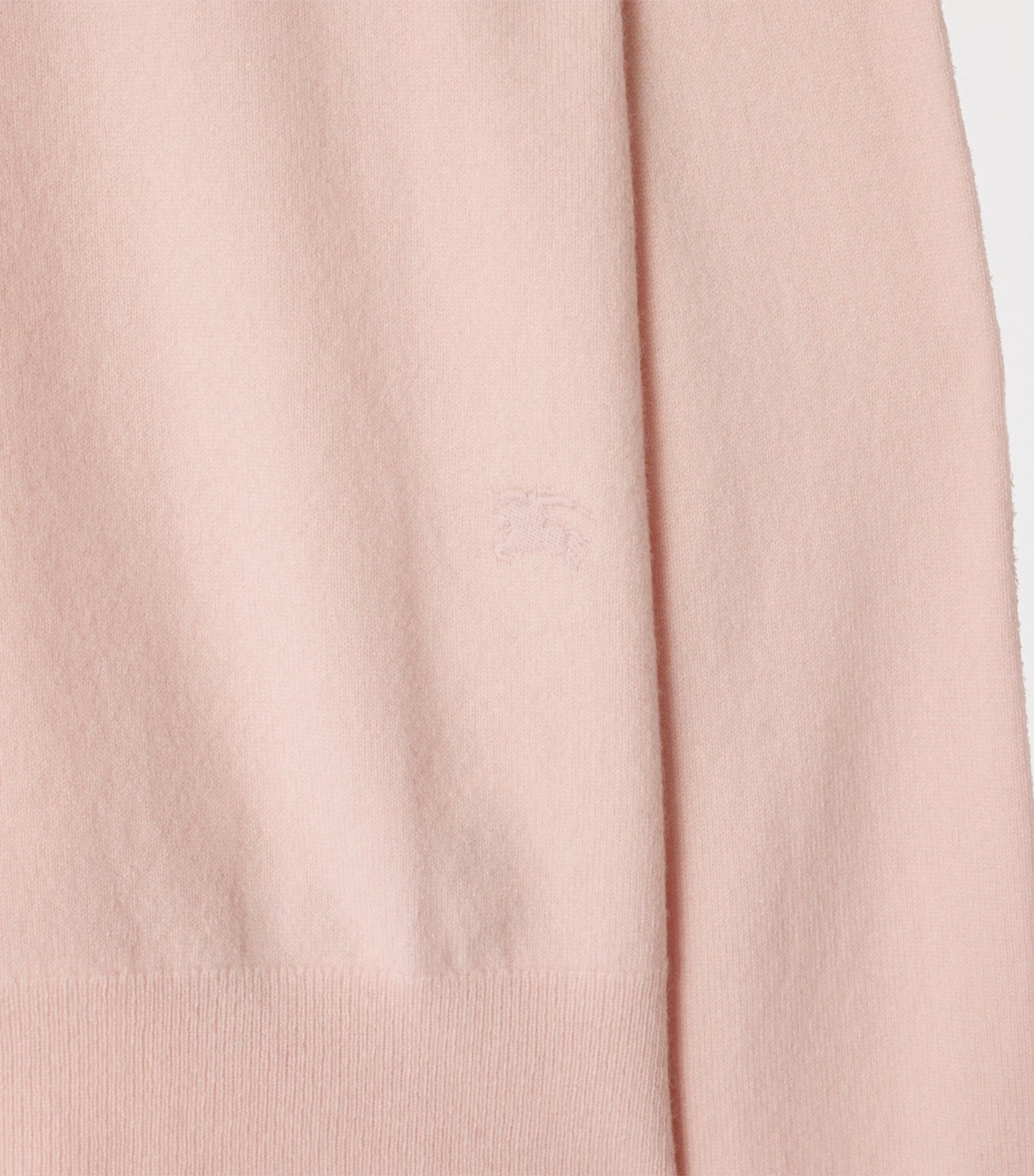 Pink Cashmere EKD-Embroidered Sweater