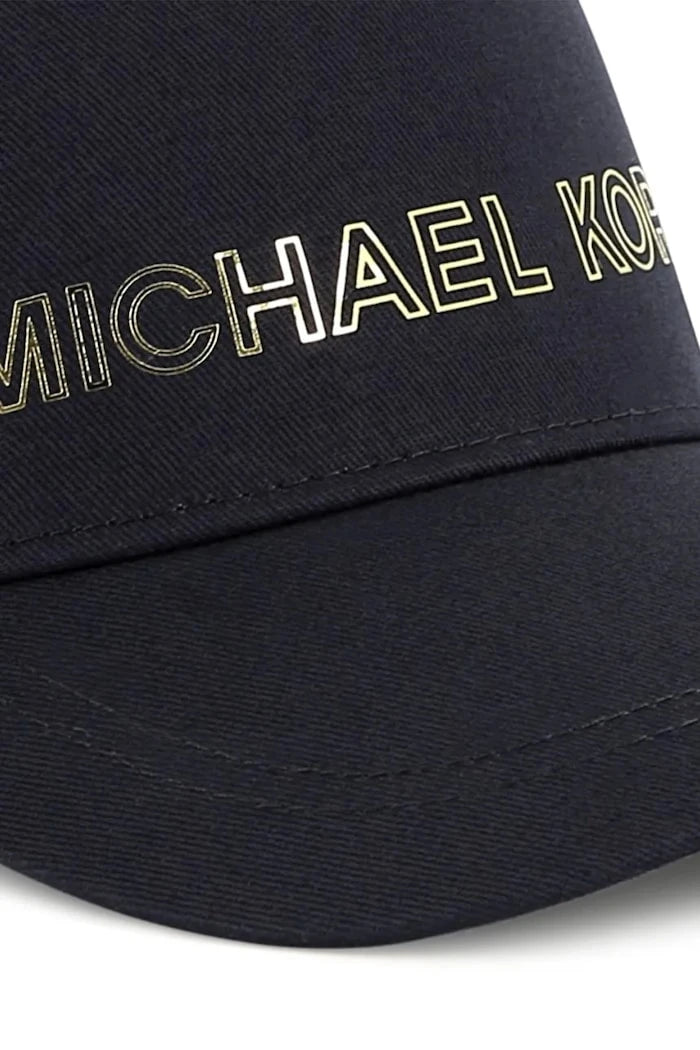 Детска памучна шапка с козирка Michael Kors