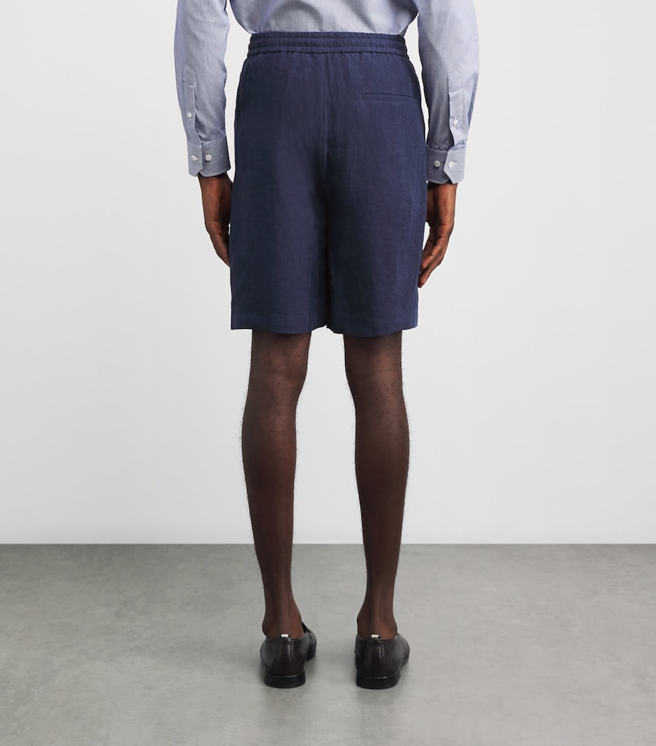 Linen Bermuda Shorts