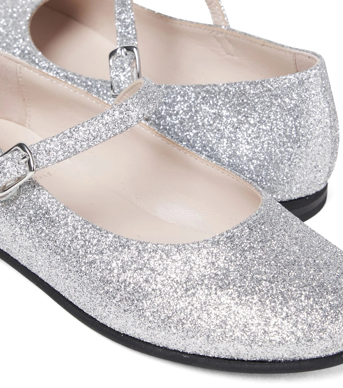 Il Gufo - Glitter Mary Jane ballet flats