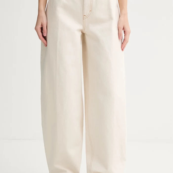 HUGO дънки tapered дамски Gimine_5