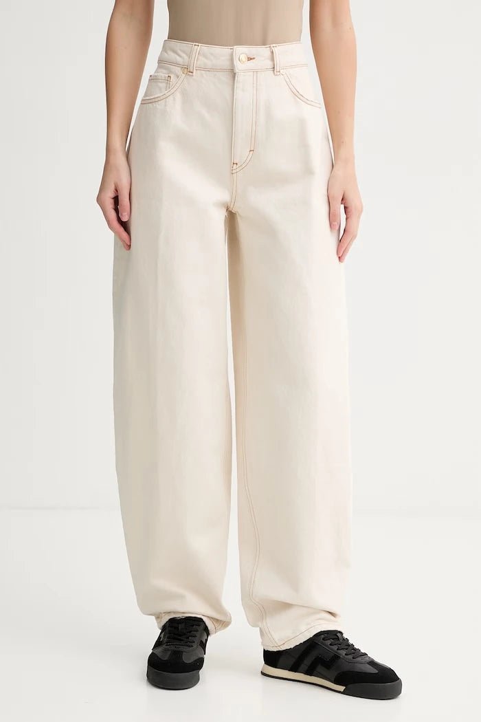 HUGO дънки tapered дамски Gimine_5