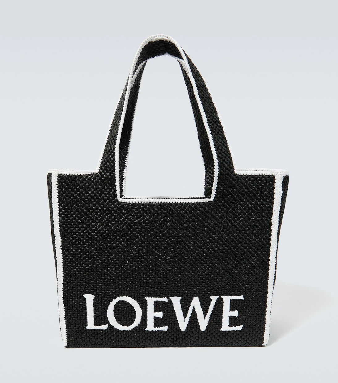 Loewe - Logo Large raffia shopper