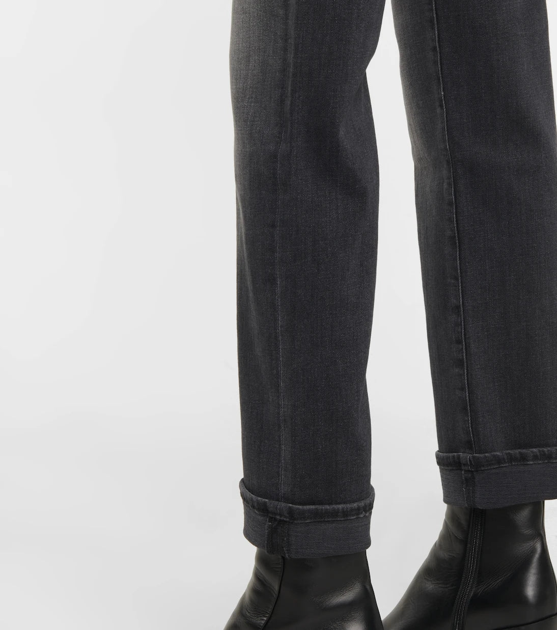 AG Jeans - Alexxis high-rise straight jeans