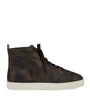 Louis Camouflage High-Top Sneakers