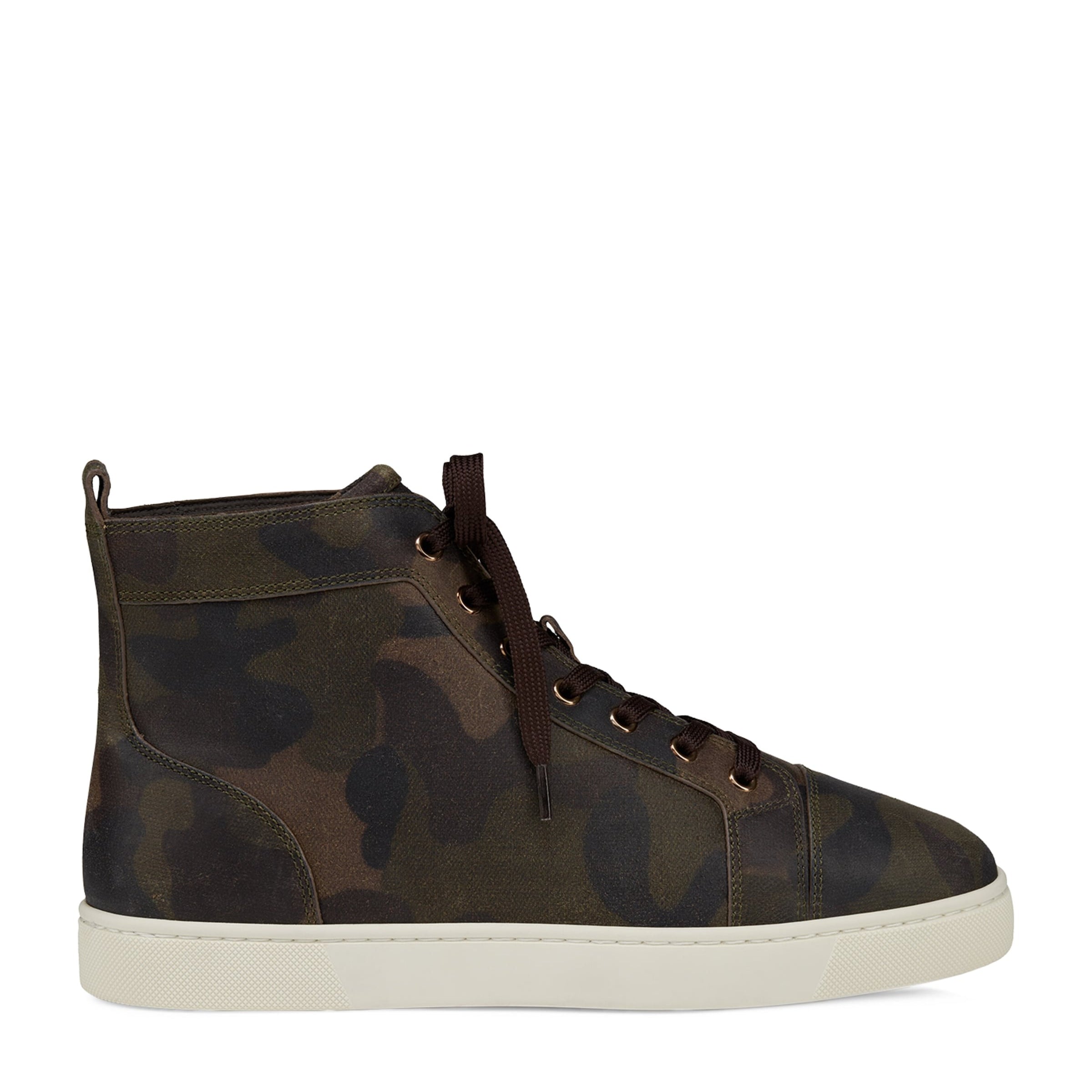 Louis Camouflage High-Top Sneakers