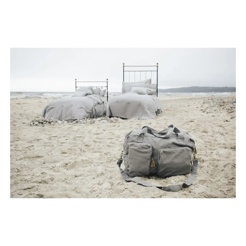 Numero 74 - Organic Cotton Weekend Bag  | Teal Blue S022