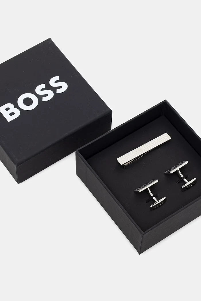 BOSS копчета за ръкавели мъжки B-TEXTUREDSET-TIE