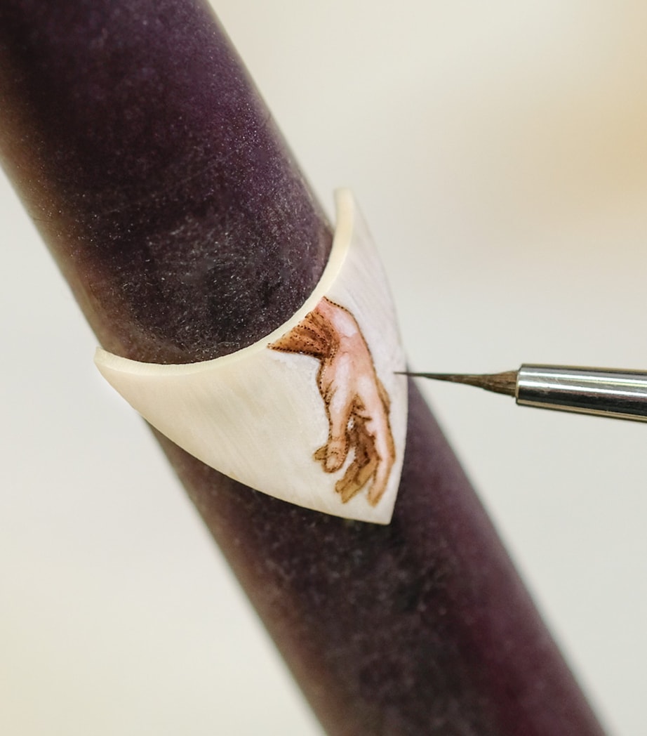 Yellow Gold Michelangelo Rollerball Pen