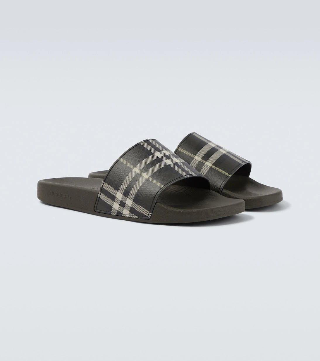 Burberry - Burberry Check slides