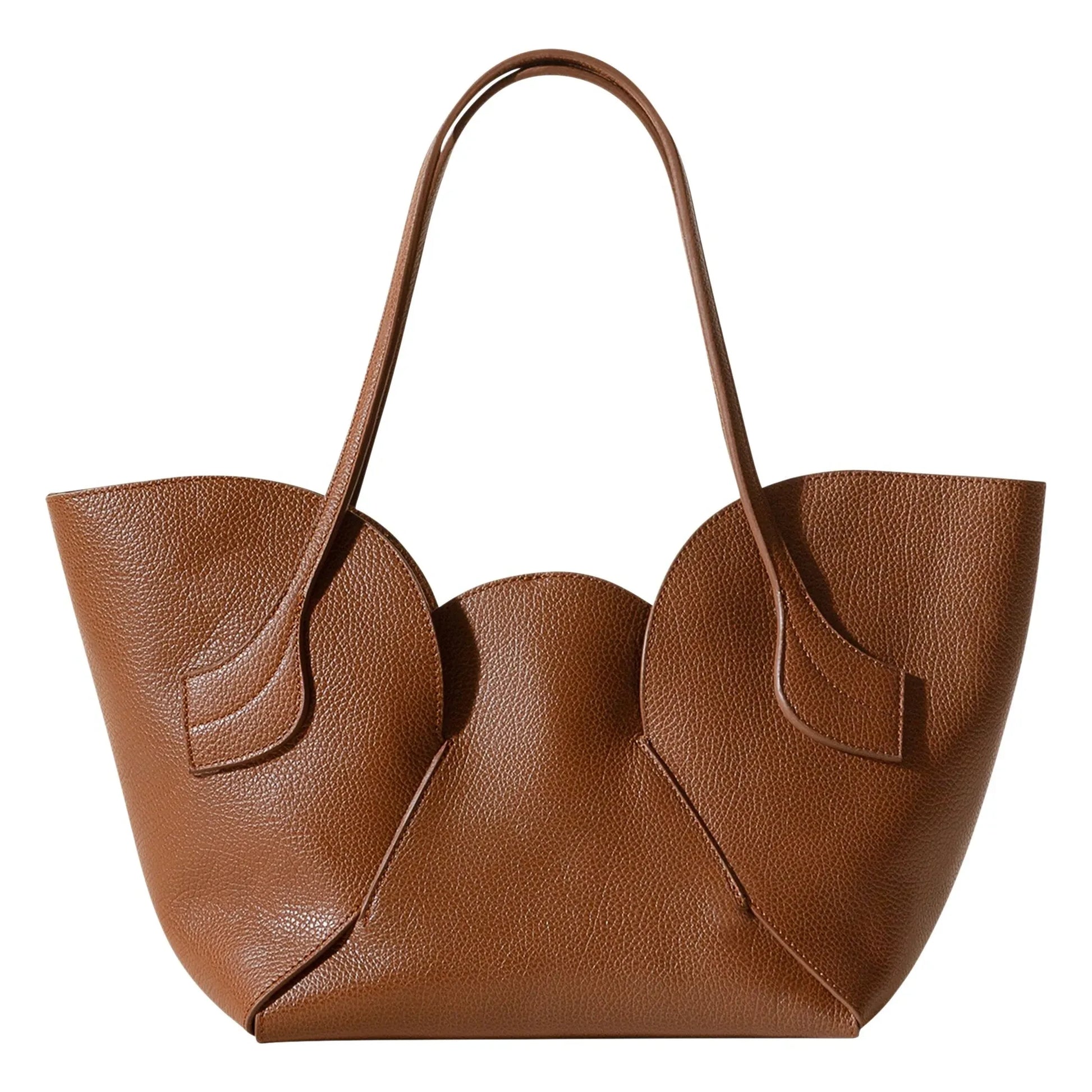 Hereu - Sepal S bag Grainy leather | Caramel