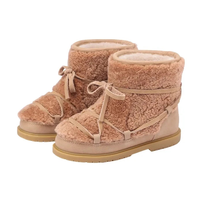 Çocuklar için deri kışlık botlar Cassia Boots