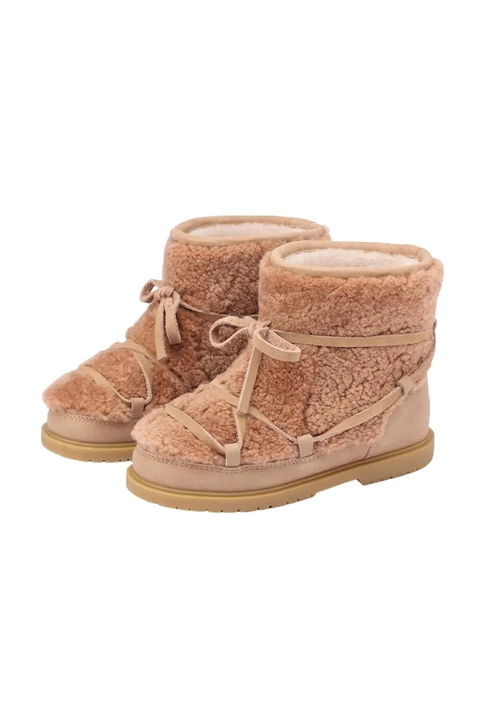 Çocuklar için deri kışlık botlar Cassia Boots