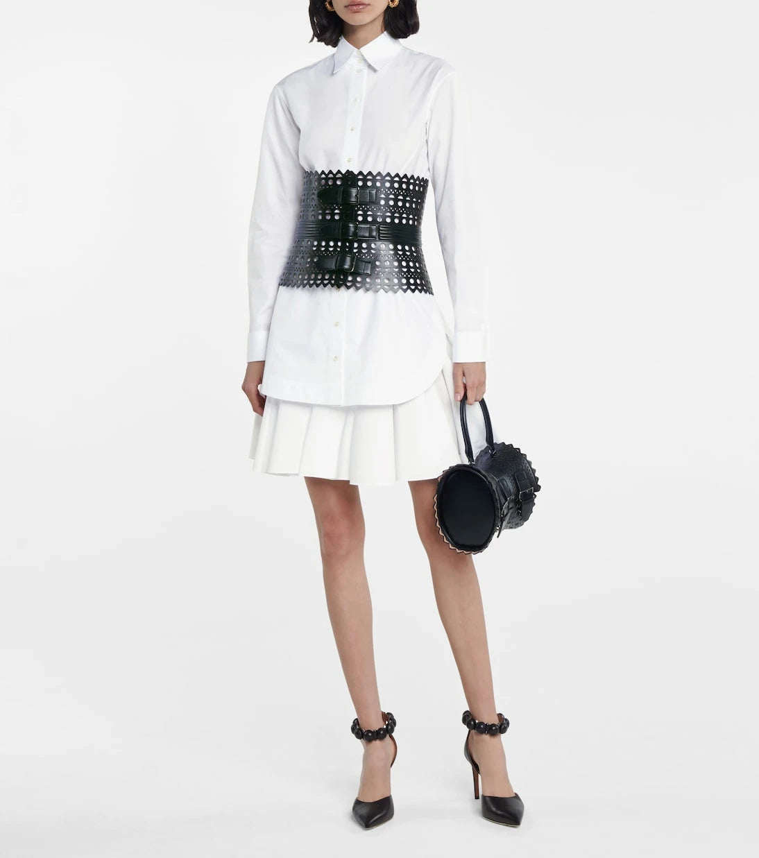 Alaïa - Cotton poplin shirt
