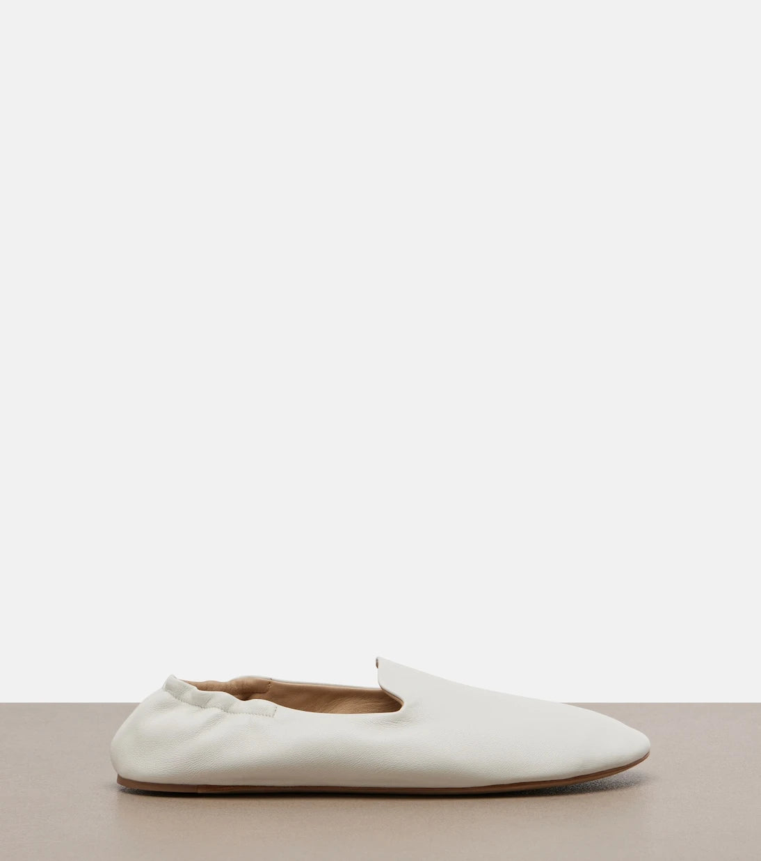 The Row - Casa leather slippers