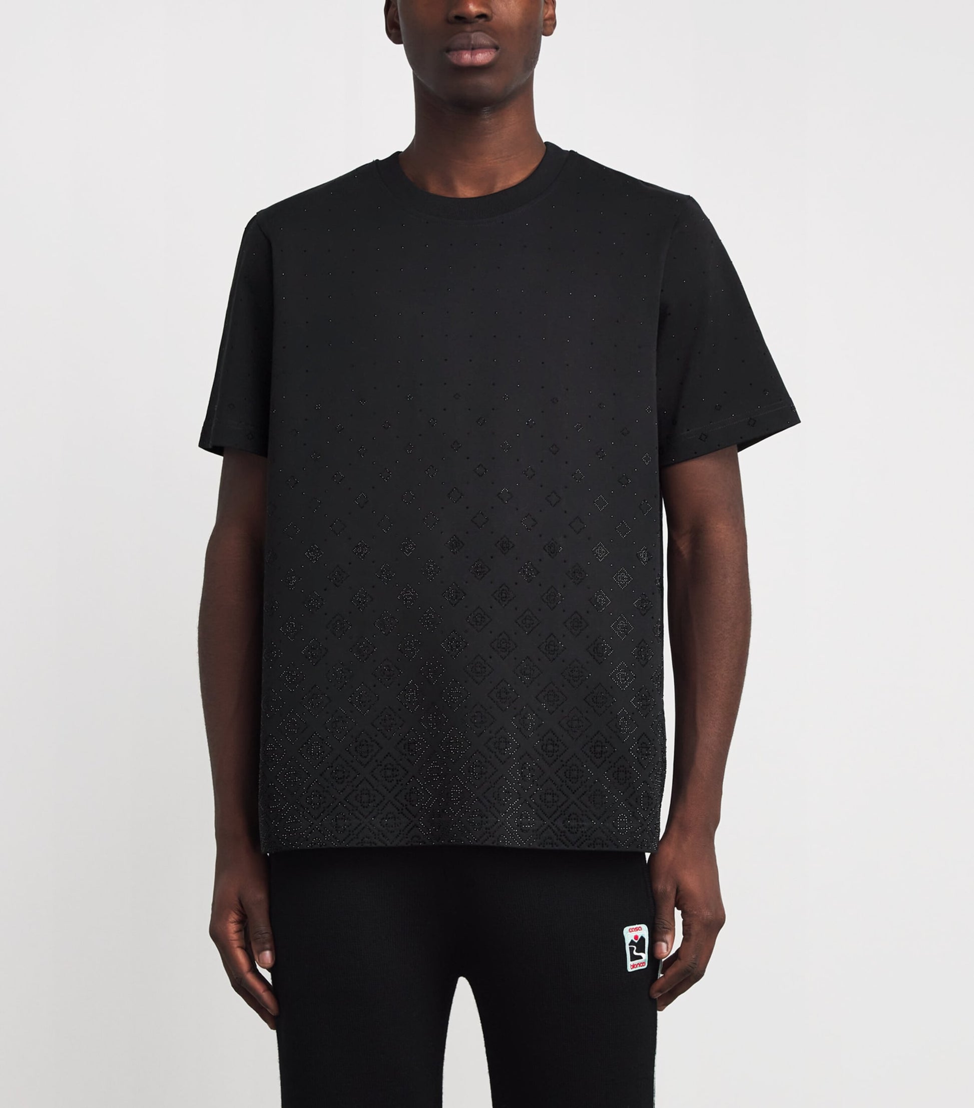 Organic Cotton Crystal Monogram T-Shirt