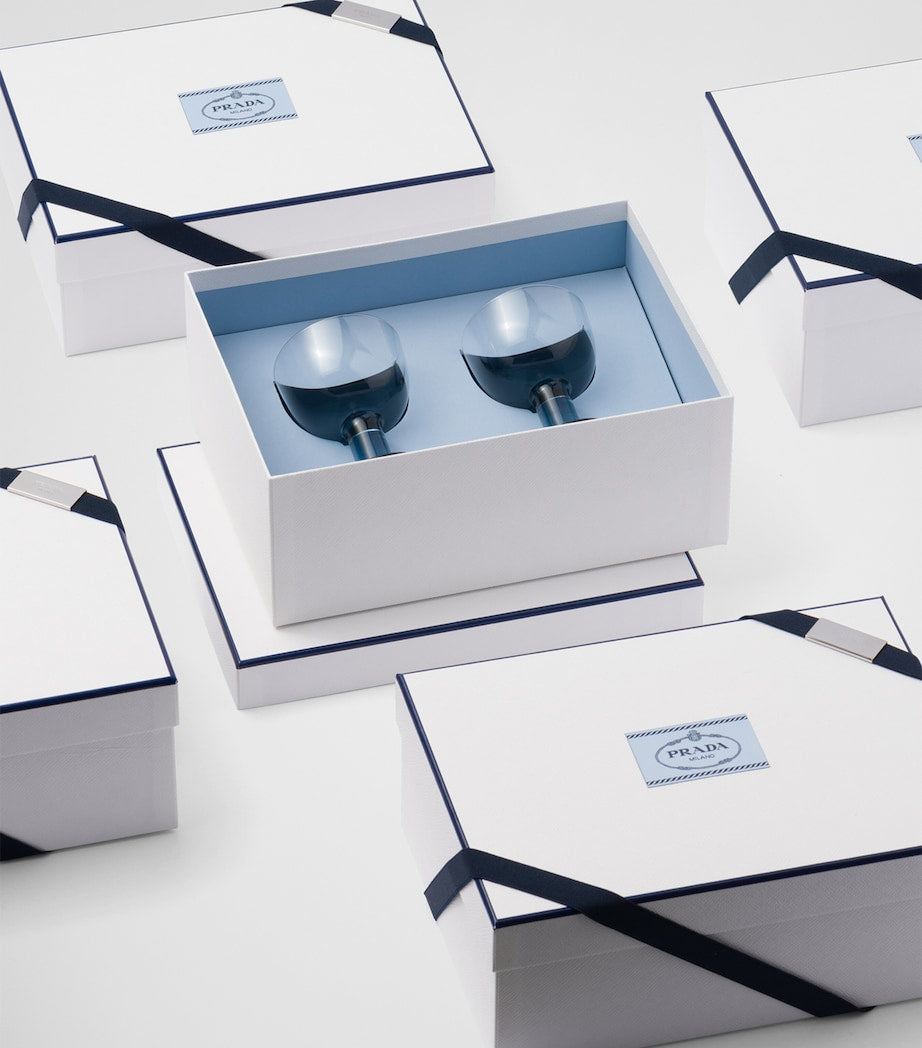 Set of 2 Plinth Red Wine Glasses