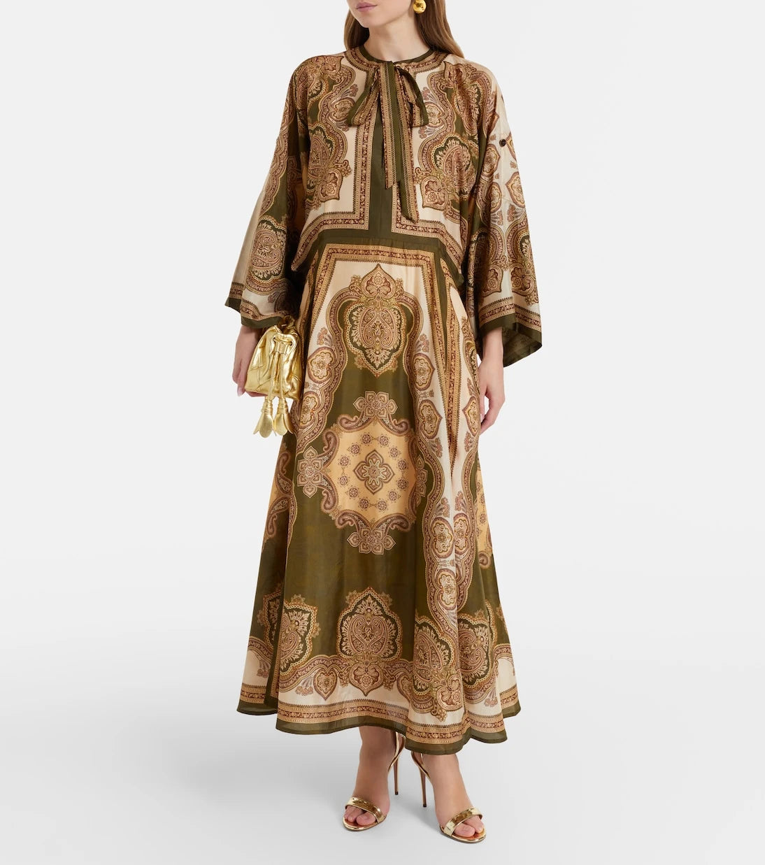 Zimmermann - Mahon paisley silk midi dress