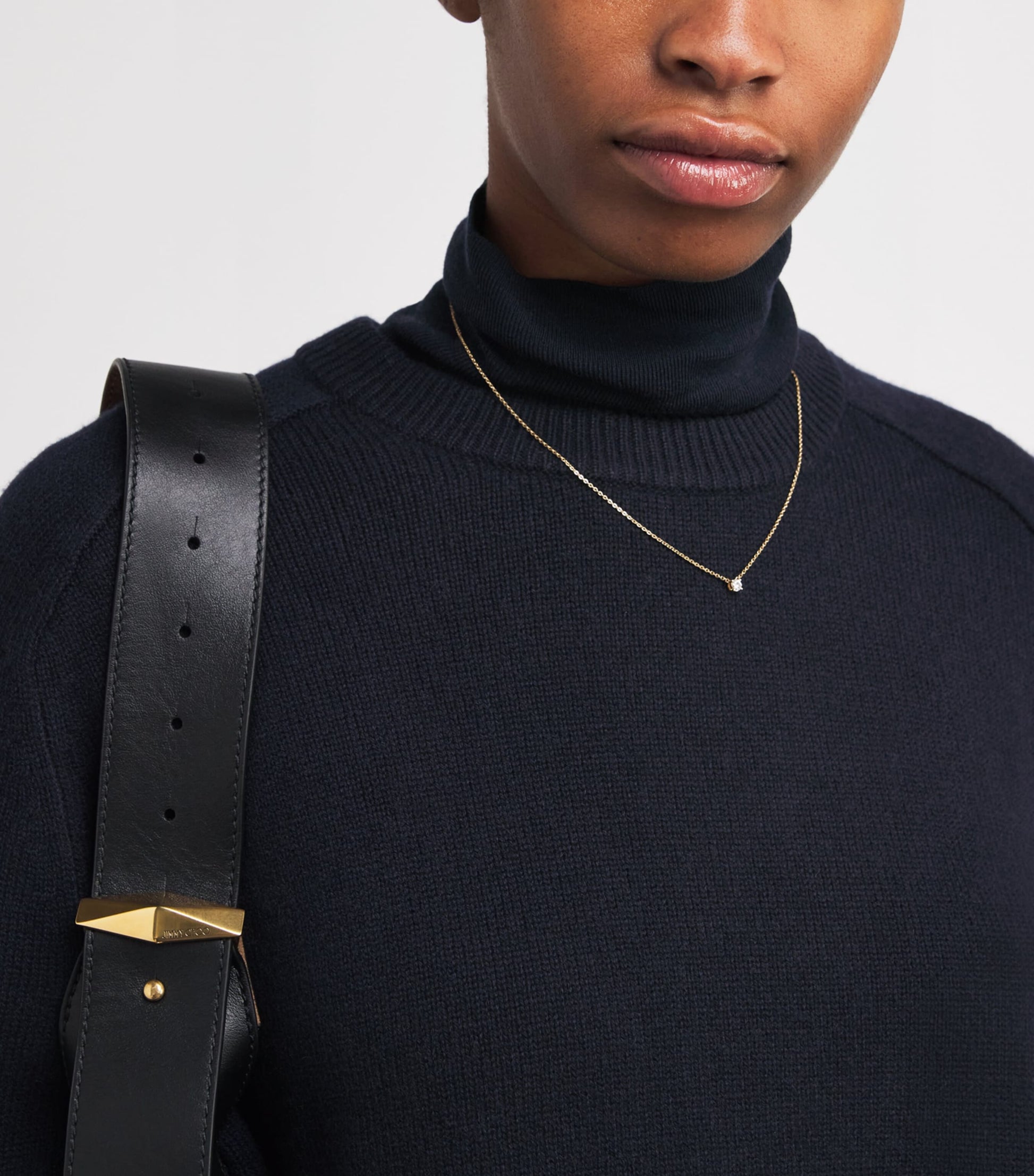 Soft Goat Navy Cashmere Boyfriend Sweater