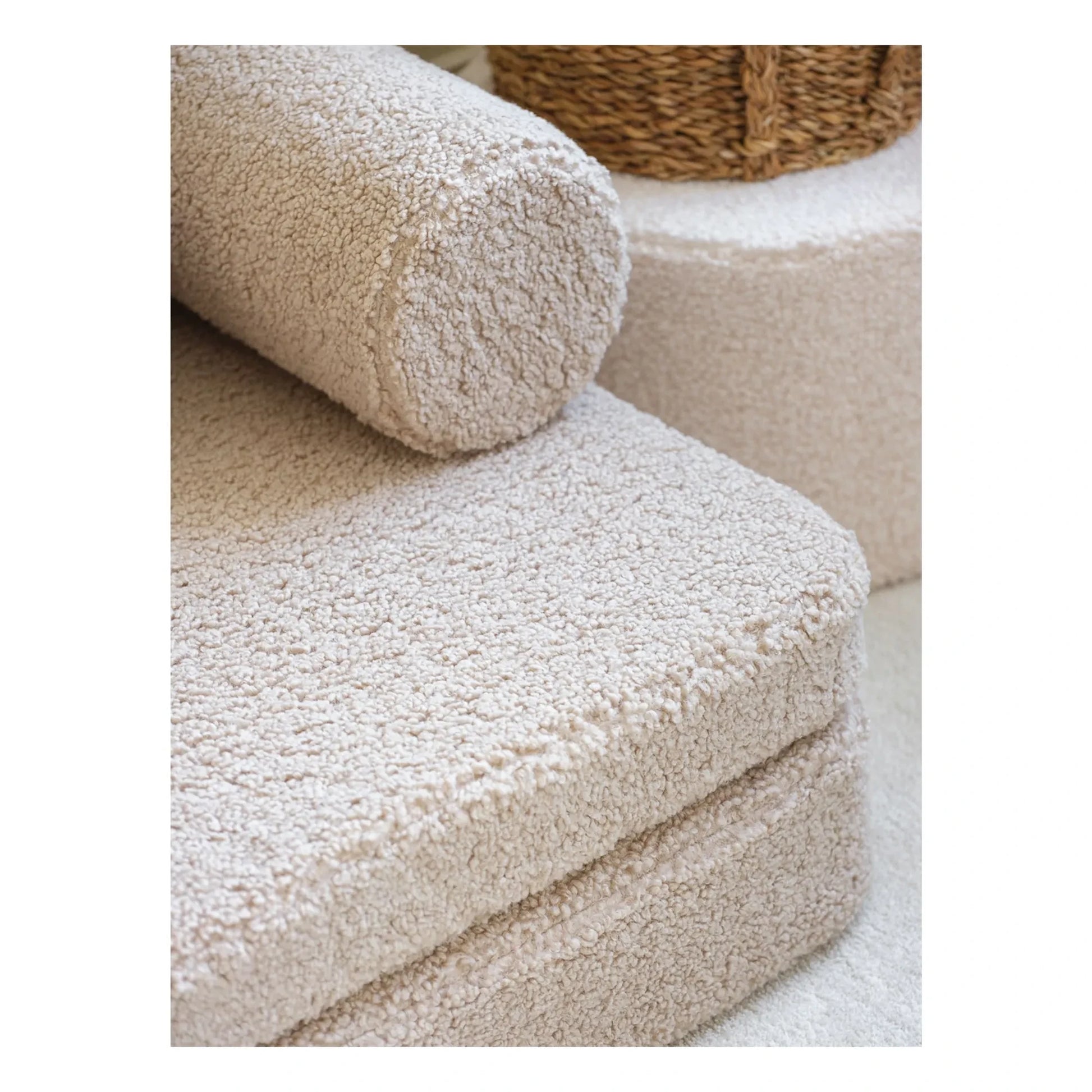 Wigiwama - Modular teddy sofa | Beige