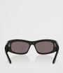 Black Acetate BB0395S Rectangular Sunglasses