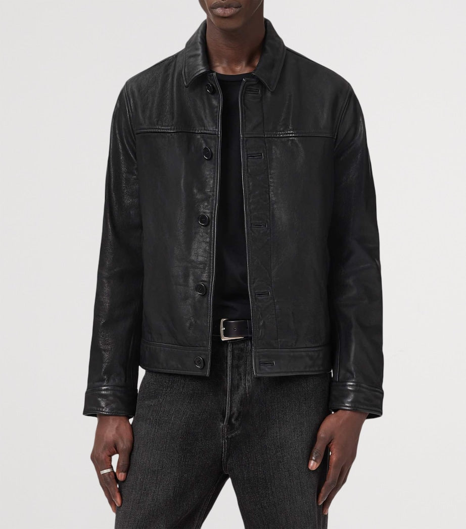 Black Nates Leather Jacket