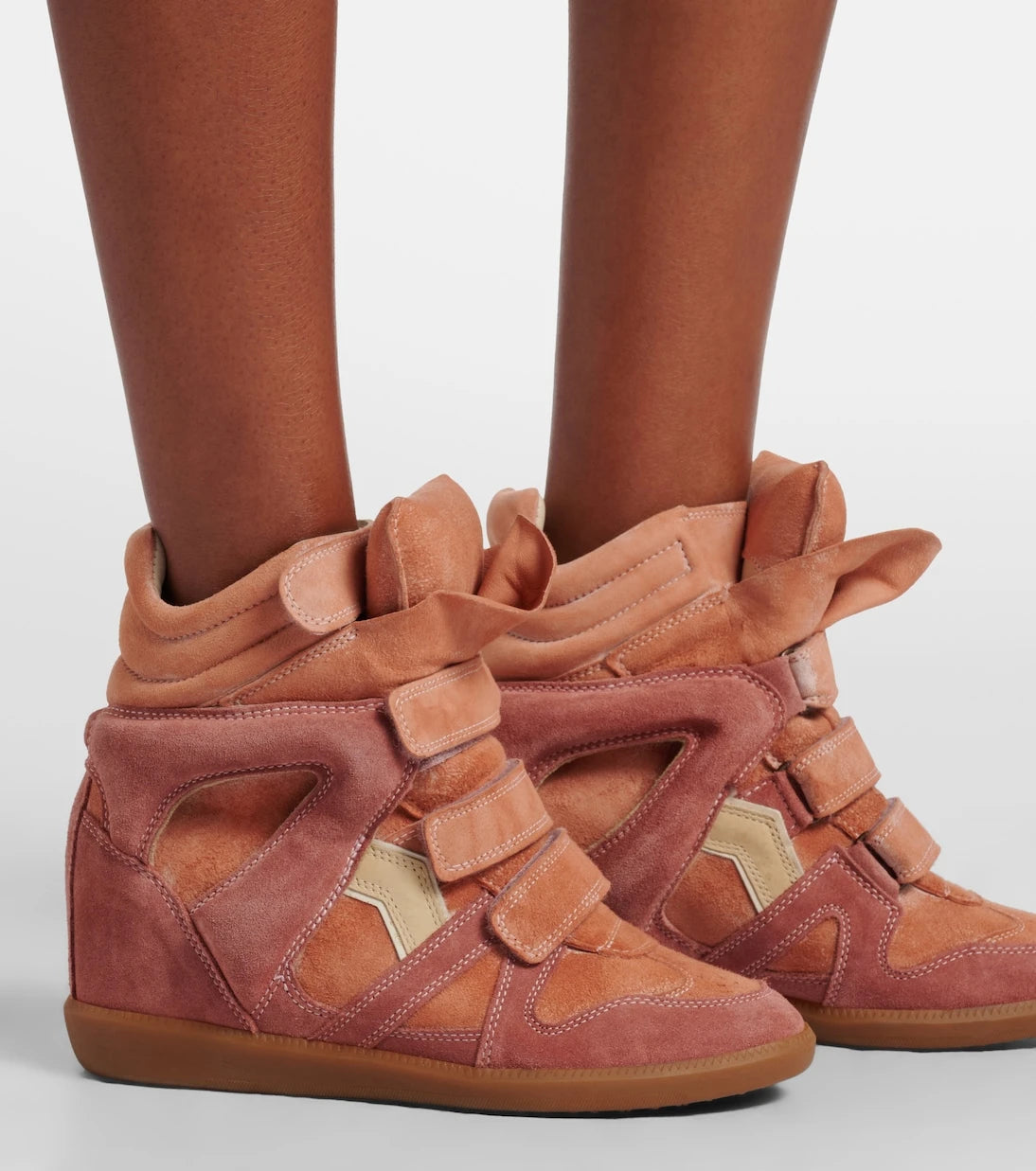 Isabel Marant - Bekett suede high-top sneakers